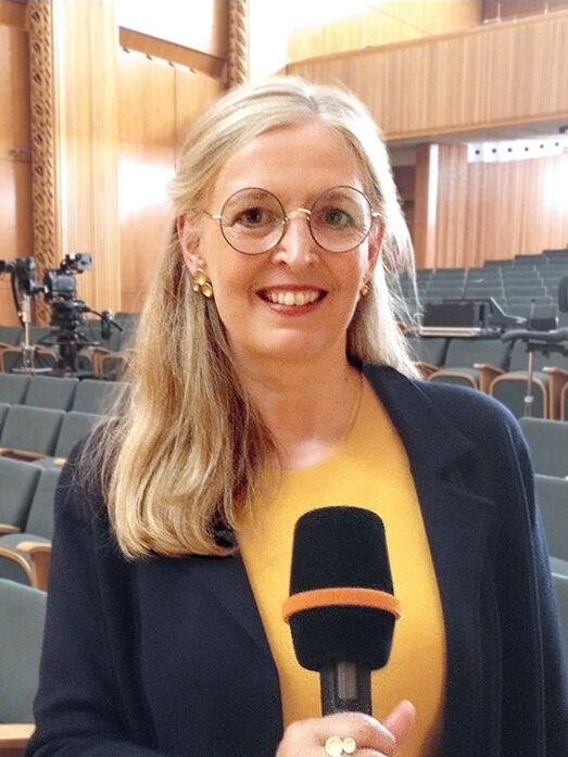 Moderatorin Claudia Belemann, © WDR3