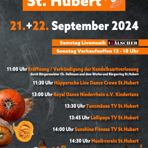 Plakat Kürbisfest 2024