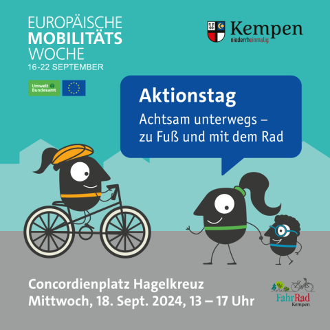 Plakat Aktionstag zur Europäischen Mobilitätswoche 